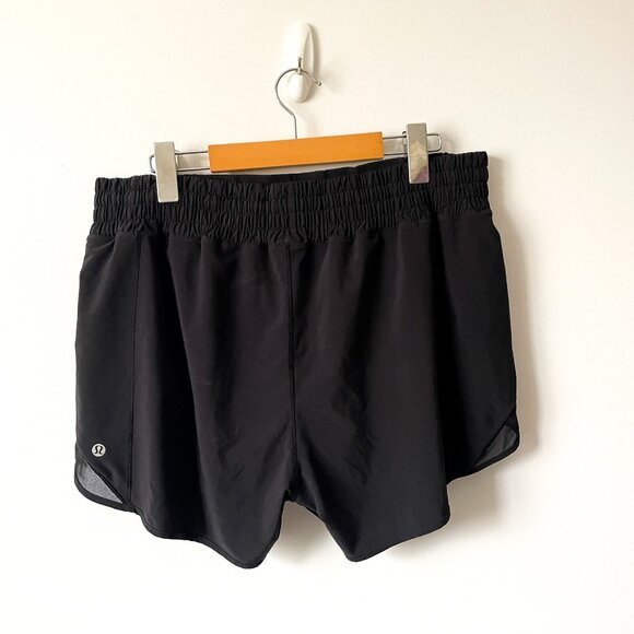 Lululemon Hotty Hot Shorts 4" Black Size 12 - Picture 9 of 10